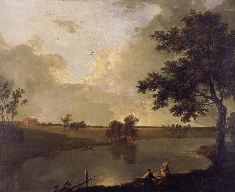 Richard  Wilson View of Tabley House,Cheshire